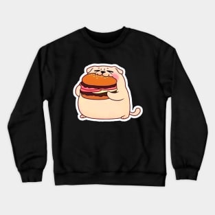 Beefy Bites the Pug Crewneck Sweatshirt